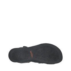 Taos Footwear Soft Support Sandals*Big Time Black