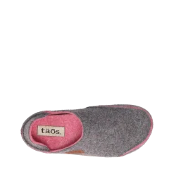 Taos Footwear Wool*Convertawool Grey Rose