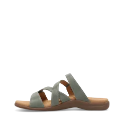 Taos Footwear Soft Support Sandals*Double U Sage