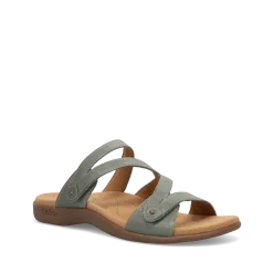 Taos Footwear Soft Support Sandals*Double U Sage