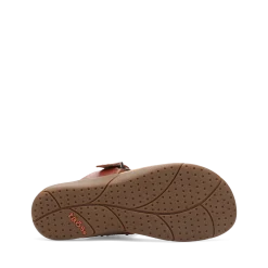 Taos Footwear Soft Support Sandals*Flash Mahogany