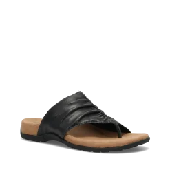 Taos Footwear Soft Support Sandals*Gift 2 Black