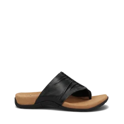 Taos Footwear Soft Support Sandals*Gift 2 Black