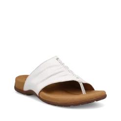 Taos Footwear Soft Support Sandals*Gift 2 Classic White