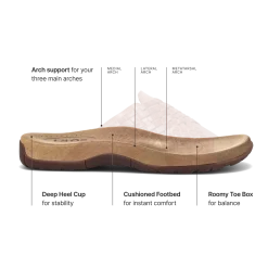 Taos Footwear Soft Support Sandals*Guru Honey