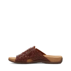 Taos Footwear Soft Support Sandals*Guru Cognac