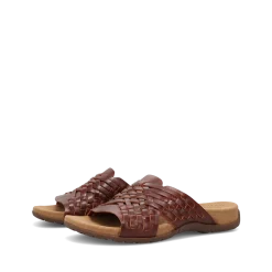 Taos Footwear Soft Support Sandals*Guru Cognac