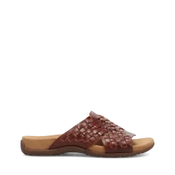 Taos Footwear Soft Support Sandals*Guru Cognac