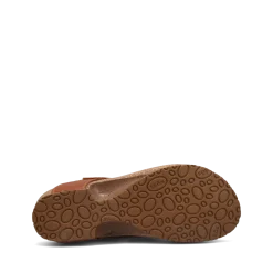 Taos Footwear Cork Support Sandals|Wedge Sandals*Loop Brandy