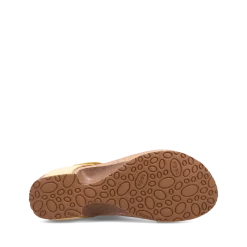 Taos Footwear Cork Support Sandals|Wedge Sandals*Loop Lemon Sorbet