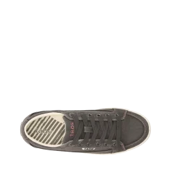 Taos Footwear Canvas|Walking*Moc Star 2 Graphite Distressed