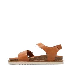 Taos Footwear Cork Support Sandals*Modern Caramel