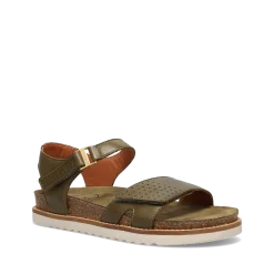 Taos Footwear Cork Support Sandals*Modern Avocado