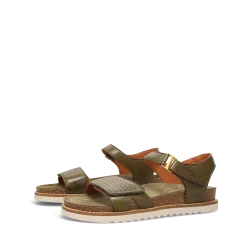 Taos Footwear Cork Support Sandals*Modern Avocado