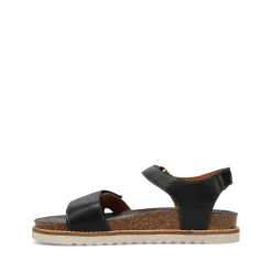 Taos Footwear Cork Support Sandals*Modern Black