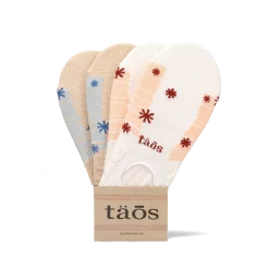 Taos Footwear Accessories*No Show Stars and Stripes Socks Combination Of Colors