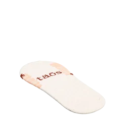 Taos Footwear Accessories*No Show Stars and Stripes Socks Singe White/Peach