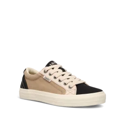 Taos Footwear Canvas|White*Plim Soul Black/Tan Multi