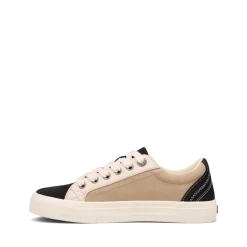 Taos Footwear Canvas|White*Plim Soul Black/Tan Multi