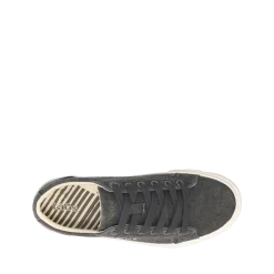 Taos Footwear Canvas|White*Plim Soul Charcoal Wash Canvas