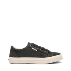 Taos Footwear Canvas|White*Plim Soul Charcoal Wash Canvas