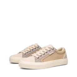 Taos Footwear Canvas|White*Plim Soul Ecru/Tan Multi