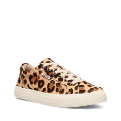 Taos Footwear Walking|White*Plim Soul Lux Leopard Pony Hair