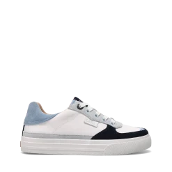 Taos Footwear White|Leather*Pop Soul Cloud/Chambray Multi