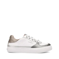 Taos Footwear White|Leather*Pop Soul White Metallic Multi