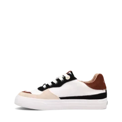 Taos Footwear Walking|White*Pop Soul Black/Brown Multi