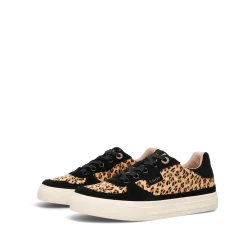 Taos Footwear White|Leather*Pop Soul Cheetah/Black