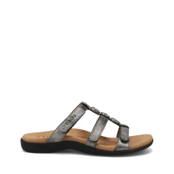 Taos Footwear Soft Support Sandals*Prize 4 Pewter