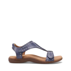 Taos Footwear Soft Support Sandals*Show Stopper Dark Blue