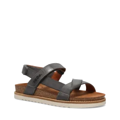 Taos Footwear Cork Support Sandals*Sideways Steel