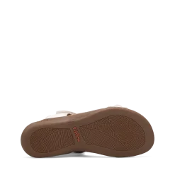 Taos Footwear Soft Support Sandals*Slide Show White