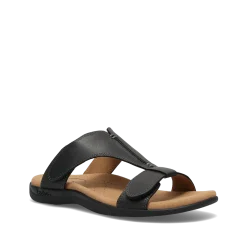 Taos Footwear Soft Support Sandals*Slide Show Black