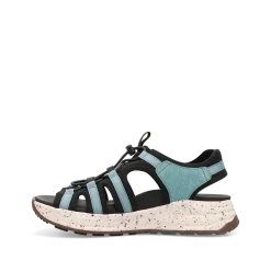 Taos Footwear Active Sandals|Active/Outdoor*Superfly Black/Mineral Blue