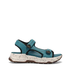 Taos Footwear Active Sandals|Active/Outdoor*Super Side Teal Emboss