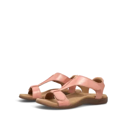 Taos Footwear Soft Support Sandals*The Show Blush Pink