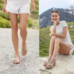 Taos Footwear Cork Support Sandals|Wedge Sandals*Trulie Stone