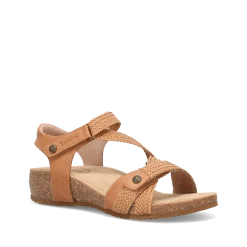 Taos Footwear Cork Support Sandals|Wedge Sandals*Trulie Camel