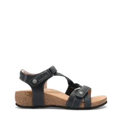 Taos Footwear Cork Support Sandals|Wedge Sandals*Trulie Navy