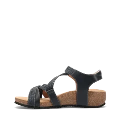 Taos Footwear Cork Support Sandals|Wedge Sandals*Trulie Navy