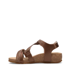 Taos Footwear Cork Support Sandals|Wedge Sandals*Trulie Bronze
