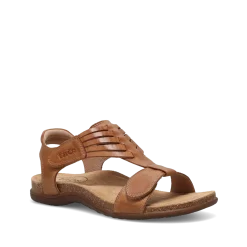 Taos Footwear Cork Support Sandals*Wonderful Caramel