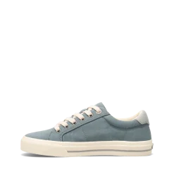 Taos Footwear Canvas|White*Z Soul Mineral Blue/Grey Distressed