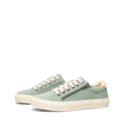 Taos Footwear Canvas|White*Z Soul Spearmint/Cream Distressed