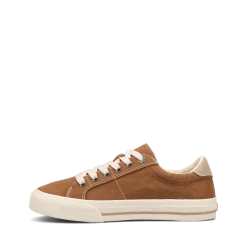 Taos Footwear Canvas|White*Z Soul Golden Tan/Tan Distressed