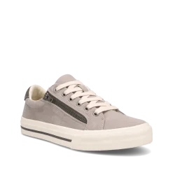 Taos Footwear Canvas|White*Z Soul Grey/Graphite Distressed