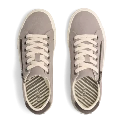 Taos Footwear Canvas|White*Z Soul Grey/Graphite Distressed